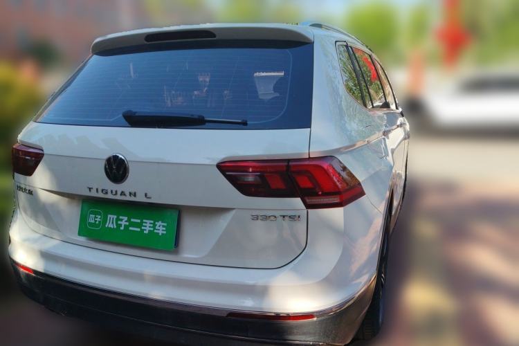 Used Volkswagen Tiguan L 2021 330TSI Automatic Two-Wheel Drive Smart Edition Rear Right 45 Deg