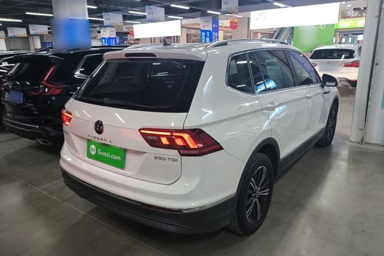 Used Volkswagen Tiguan L 2021 330TSI Automatic Two-Wheel Drive Smart Edition Rear Right 45 Deg