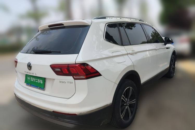 Used Volkswagen Tiguan L 2021 330TSI Automatic Two-Wheel Drive Smart Edition Rear Right 45 Deg