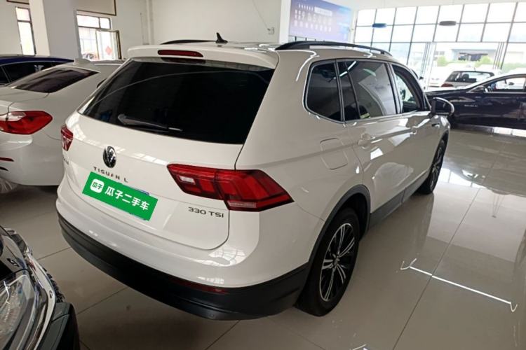 Used Volkswagen Tiguan L 2021 330TSI Automatic Two-Wheel Drive Comfort Edition Rear Right 45 Deg
