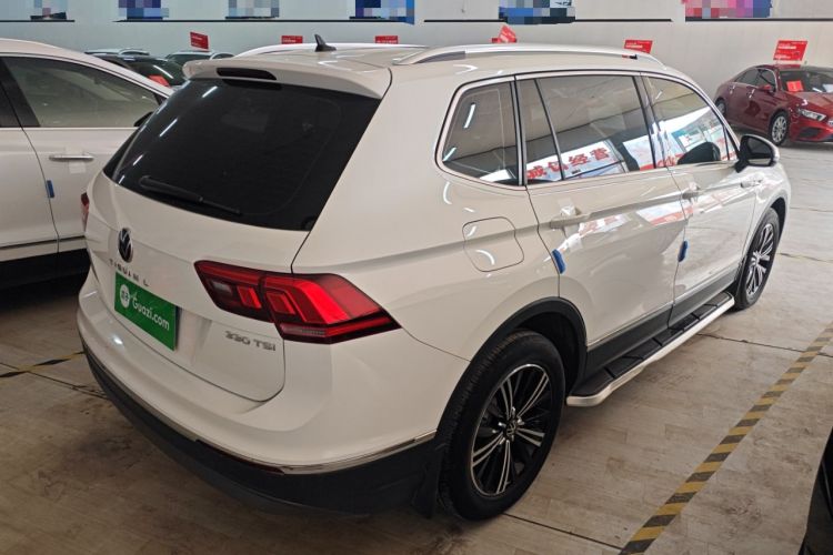 Used Volkswagen Tiguan L 2021 330TSI Automatic Two-Wheel Drive Smart Edition Rear Right 45 Deg