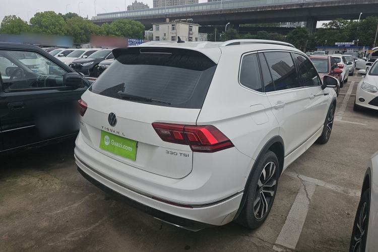 Used Volkswagen Tiguan L 2021 330TSI Automatic Two-Wheel Drive R-Line Flagship Edition Rear Right 45 Deg