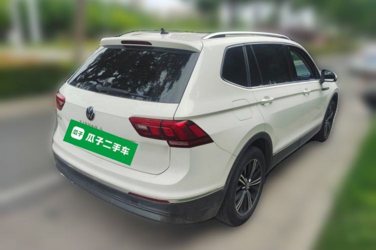Used Volkswagen Tiguan L 2021 330TSI Automatic Two-Wheel Drive Smart Edition Rear Right 45 Deg
