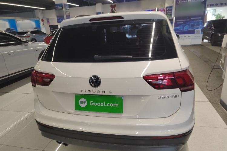 Used Volkswagen Tiguan L 2021 280TSI Automatic Two-Wheel Drive Comfort Edition – Low-Trim Version Rear