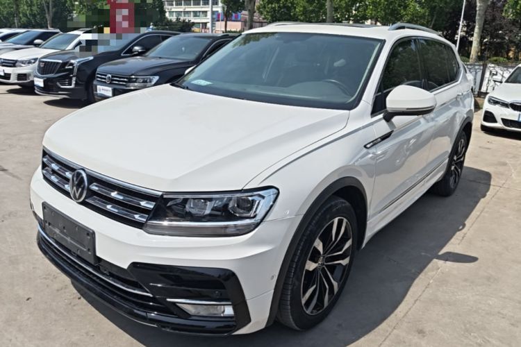 Used Volkswagen Tiguan L 2021 330TSI Automatic Two-Wheel Drive R-Line Enhanced Edition Guazi used car, China used car export, Used car for sale, Used  cars, Cheapest cars for sale