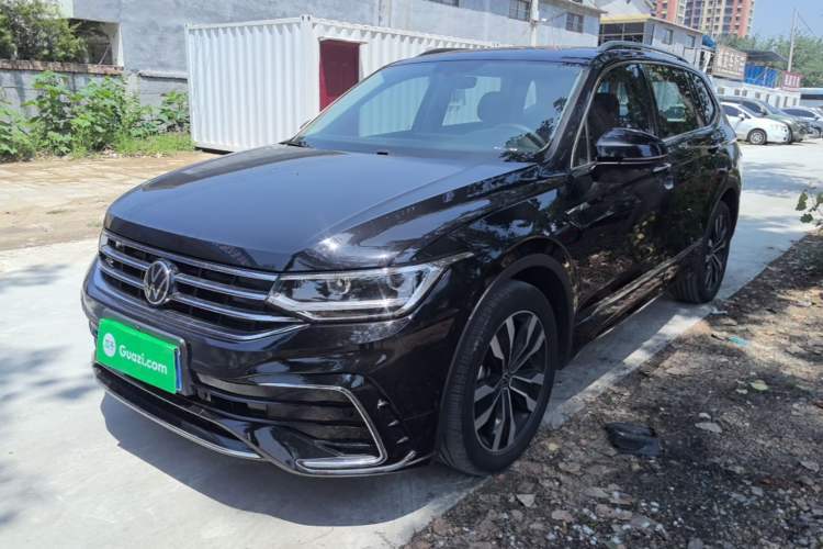 Used Volkswagen Tiguan L 2022 330TSI Automatic Two-Wheel Drive R-Line Enhanced Edition Guazi used car, China used car export, Used car for sale, Used  cars, Cheapest cars for sale
