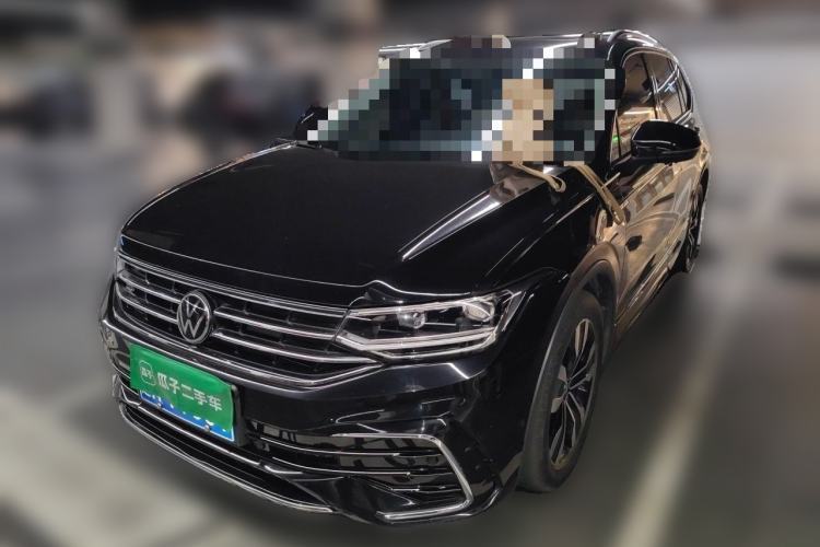 Used Volkswagen Tiguan L 2022 380TSI Automatic All-Wheel Drive R-Line Enhanced Comfort 7-Seater Guazi used car, China used car export, Used car for sale, Used cars, Cheapest cars for sale