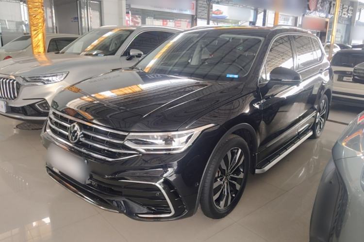 Volkswagen Tiguan L 2022 330TSI Automatic Two-Wheel Drive R-Line Enhanced Edition usado Guazi used car, China used car export, Used car for sale, Used cars, Cheapest cars for sale