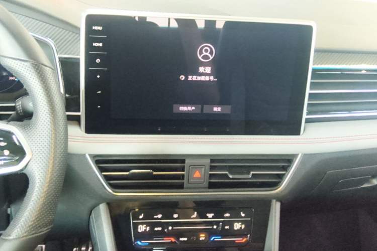 Used Volkswagen Tiguan L 2022 330TSI Automatic Two-Wheel Drive R-Line Flagship Edition Audio And AC Panel