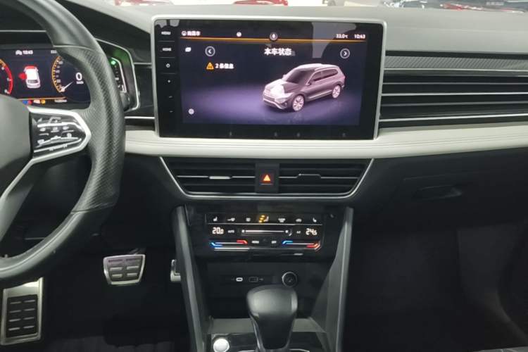 Used Volkswagen Tiguan L 2022 330TSI Automatic Two-Wheel Drive R-Line Enhanced Edition Audio And AC Panel