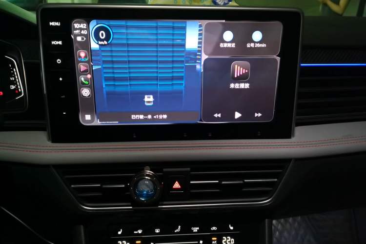 Used Volkswagen Tiguan L 2022 330TSI Automatic Two-Wheel Drive R-Line Flagship Edition Audio And AC Panel