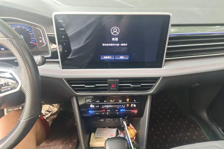 Used Volkswagen Tiguan L 2022 330TSI Automatic Two-Wheel Drive R-Line Flagship Edition Audio And AC Panel