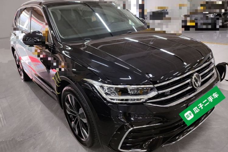 Used Volkswagen Tiguan L 2022 330TSI Automatic Two-Wheel Drive R-Line Enhanced Edition Front Right 45 Deg