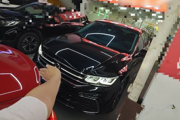 Used Volkswagen Tiguan L 2022 330TSI Automatic Two-Wheel Drive R-Line Flagship Edition Guazi used car, China used car export, Used car for sale, Used cars, Cheapest cars for sale