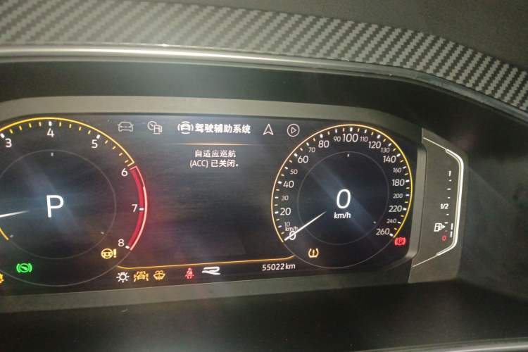 Used Volkswagen Tiguan L 2022 330TSI Automatic Two-Wheel Drive R-Line Enhanced Edition Instrument Cluster