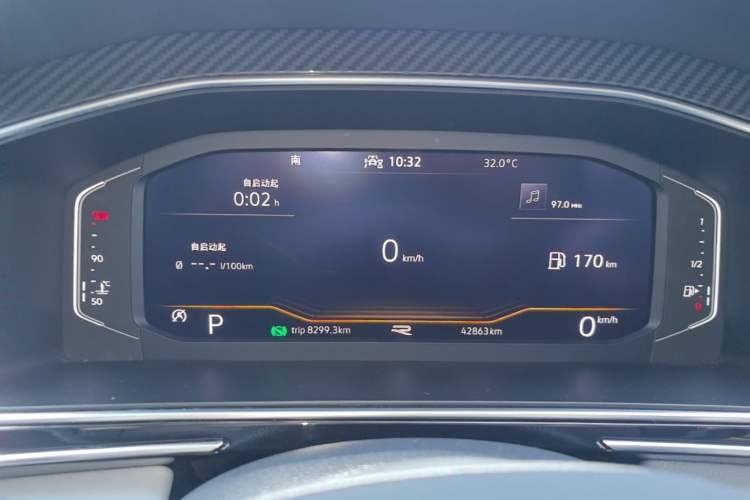Used Volkswagen Tiguan L 2022 330TSI Automatic Two-Wheel Drive R-Line Enhanced Edition Instrument Cluster