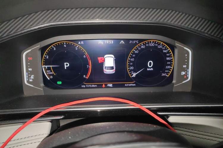 Used Volkswagen Tiguan L 2022 380TSI Automatic All-Wheel Drive R-Line Enhanced Comfort 7-Seater Instrument Cluster