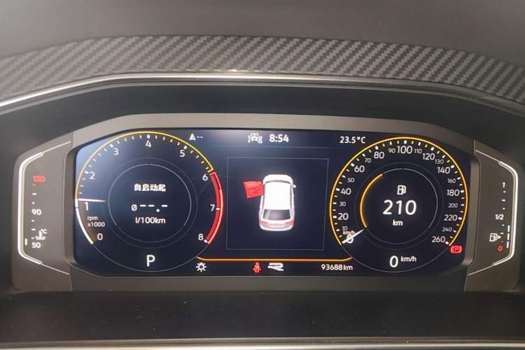 Used Volkswagen Tiguan L 2022 330TSI Automatic Two-Wheel Drive R-Line Enhanced Edition Instrument Cluster