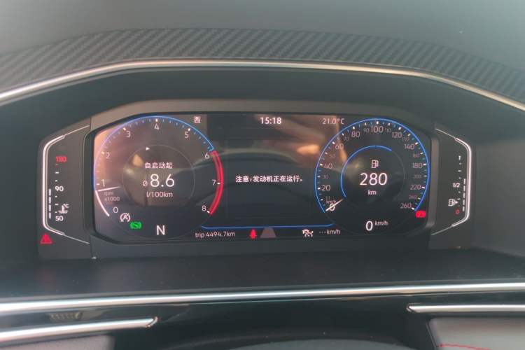 Used Volkswagen Tiguan L 2022 330TSI Automatic Two-Wheel Drive R-Line Flagship Edition Instrument Cluster