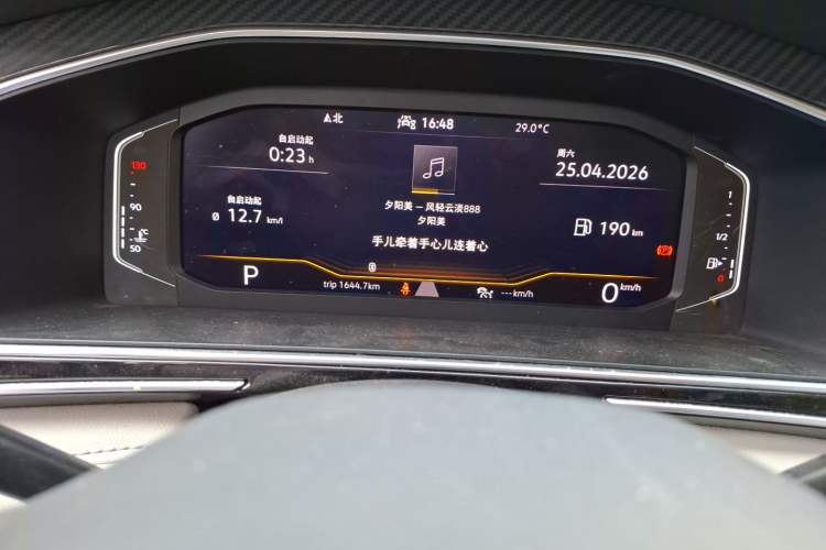Used Volkswagen Tiguan L 2022 330TSI Automatic Two-Wheel Drive R-Line Enhanced Edition Instrument Cluster