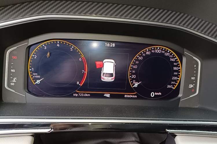 Used Volkswagen Tiguan L 2022 330TSI Automatic Two-Wheel Drive R-Line Enhanced Edition Instrument Cluster