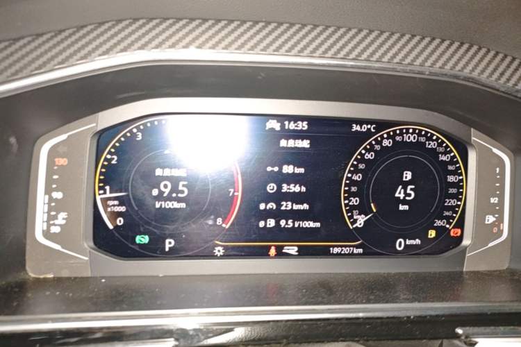 Used Volkswagen Tiguan L 2022 330TSI Automatic Two-Wheel Drive R-Line Enhanced Edition Instrument Cluster