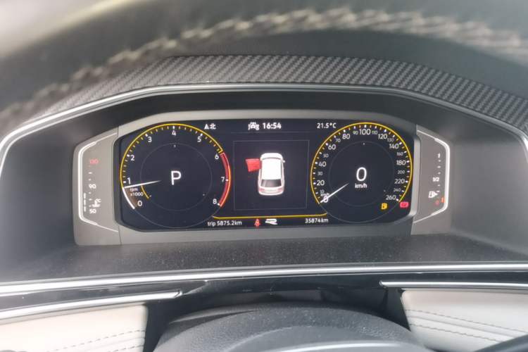 Used Volkswagen Tiguan L 2022 330TSI Automatic Two-Wheel Drive R-Line Enhanced Edition Instrument Cluster