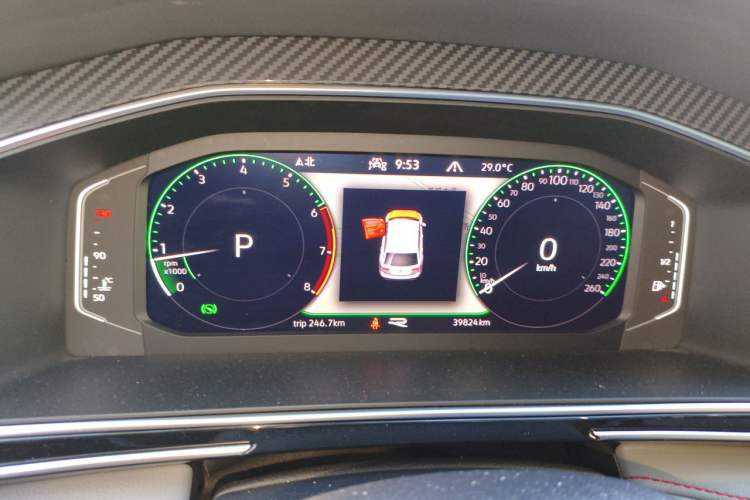 Used Volkswagen Tiguan L 2022 380TSI Automatic All-Wheel Drive R-Line Flagship 7-Seater Instrument Cluster
