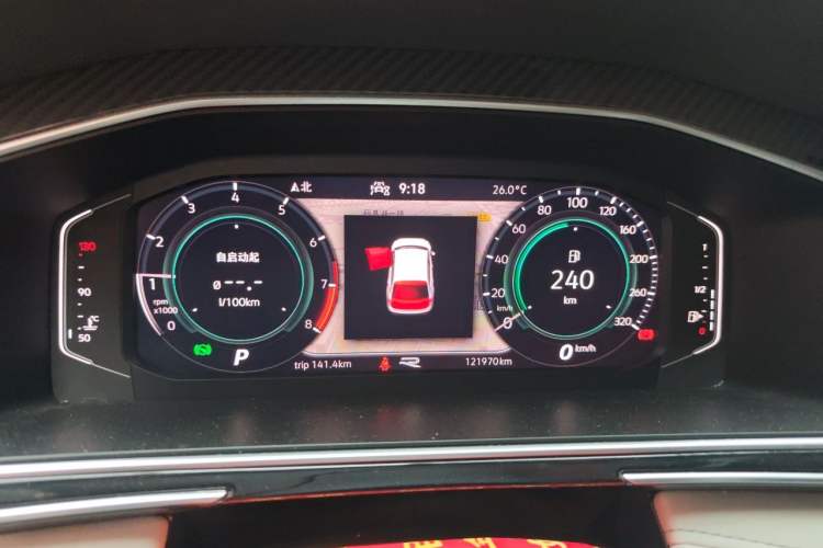 Used Volkswagen Tiguan L 2022 330TSI Automatic Two-Wheel Drive R-Line Enhanced Edition Instrument Cluster
