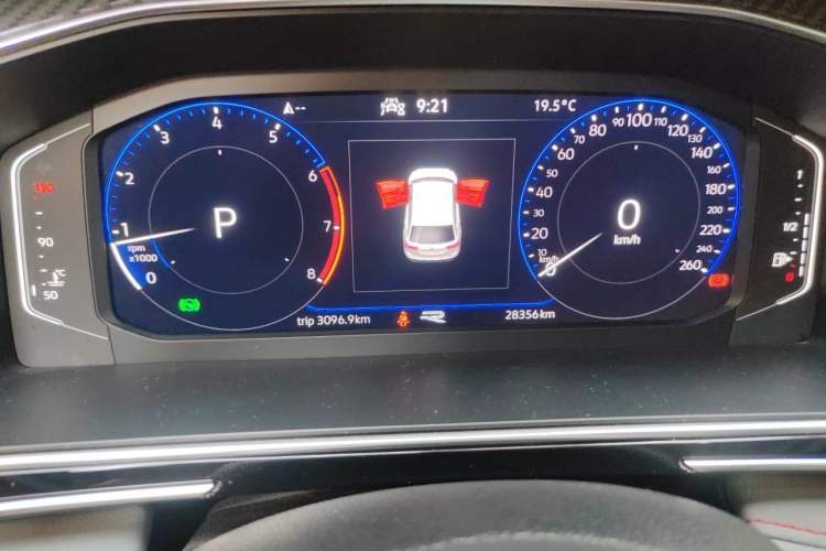 Used Volkswagen Tiguan L 2022 330TSI Automatic Two-Wheel Drive R-Line Enhanced Edition Instrument Cluster