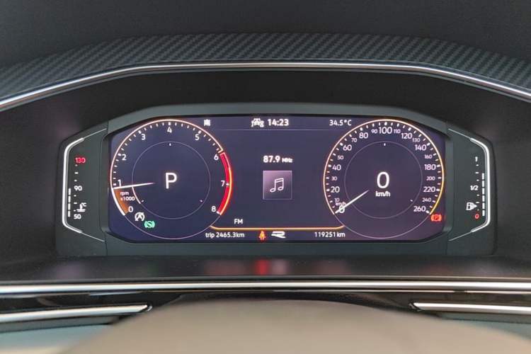 Used Volkswagen Tiguan L 2022 330TSI Automatic Two-Wheel Drive R-Line Enhanced Edition Instrument Cluster
