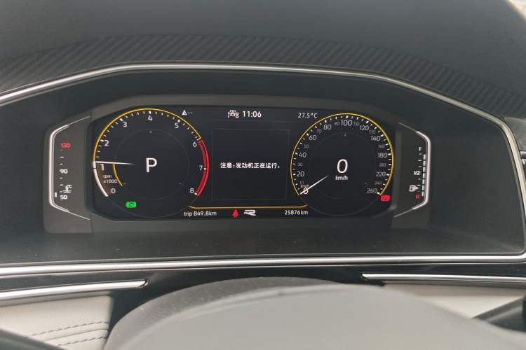 Used Volkswagen Tiguan L 2022 330TSI Automatic Two-Wheel Drive R-Line Enhanced Edition Instrument Cluster
