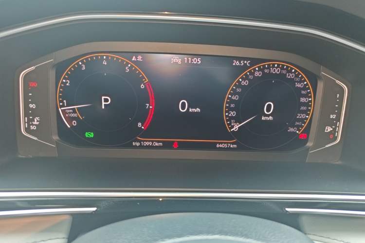 Used Volkswagen Tiguan L 2022 330TSI Automatic Two-Wheel Drive Smart Edition Instrument Cluster