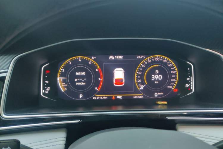 Used Volkswagen Tiguan L 2022 330TSI Automatic Two-Wheel Drive R-Line Enhanced Edition Instrument Cluster