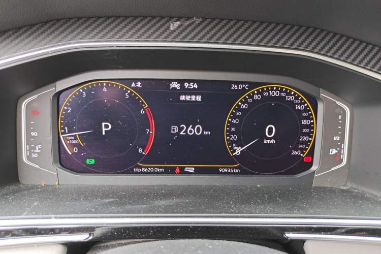 Used Volkswagen Tiguan L 2022 330TSI Automatic Two-Wheel Drive R-Line Enhanced Edition Instrument Cluster