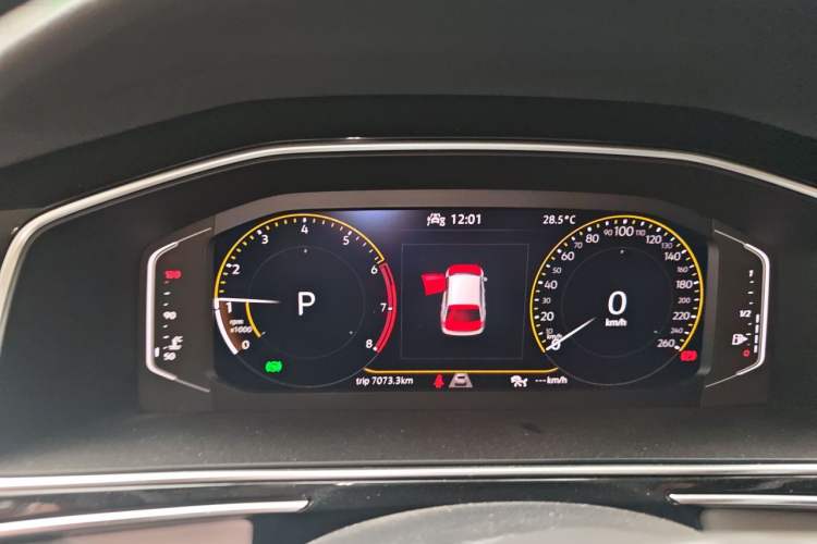 Used Volkswagen Tiguan L 2022 330TSI Automatic Two-Wheel Drive Smart Edition Instrument Cluster