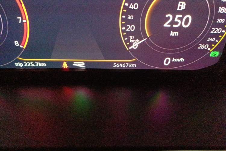 Used Volkswagen Tiguan L 2022 330TSI Automatic Two-Wheel Drive R-Line Enhanced Edition Odometer Close Up