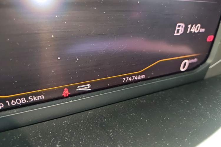 Used Volkswagen Tiguan L 2022 330TSI Automatic Two-Wheel Drive R-Line Enhanced Edition Odometer Close Up