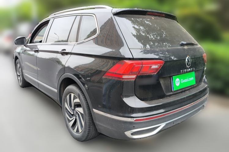 Used Volkswagen Tiguan L 2022 330TSI Automatic Two-Wheel Drive Smart Edition Rear Left 45 Deg