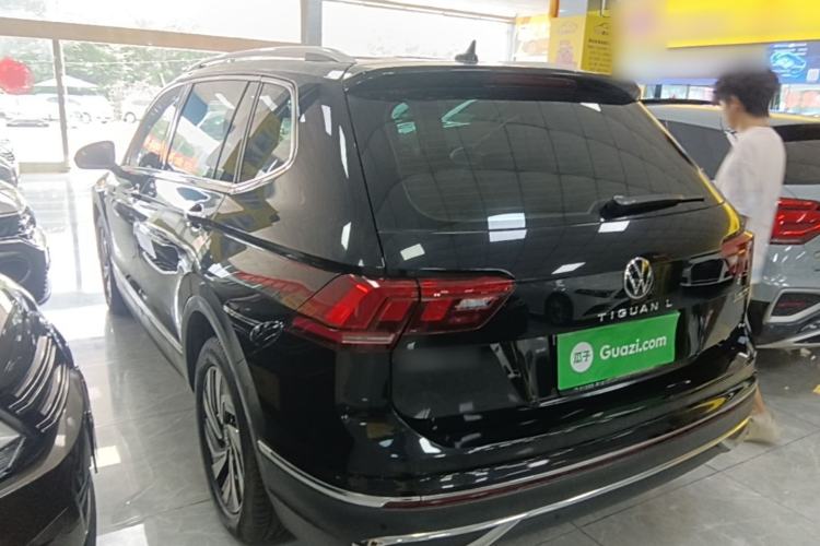 Used Volkswagen Tiguan L 2022 330TSI Automatic Two-Wheel Drive Smart Edition Rear Left 45 Deg