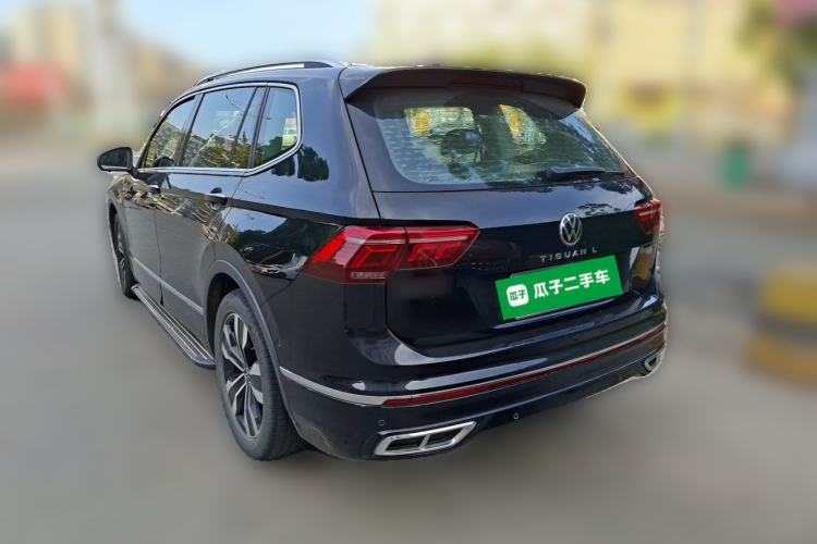 Used Volkswagen Tiguan L 2022 330TSI Automatic Two-Wheel Drive R-Line Enhanced Edition Rear Left 45 Deg