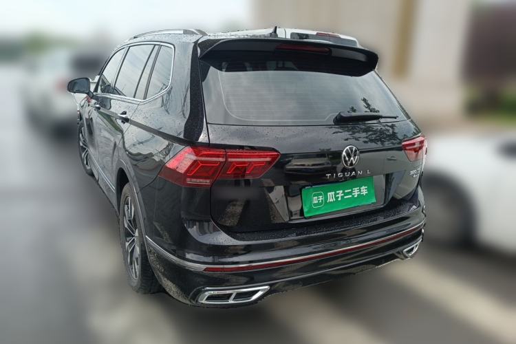 Used Volkswagen Tiguan L 2022 380TSI Automatic All-Wheel Drive R-Line Enhanced Comfort 7-Seater Rear Left 45 Deg
