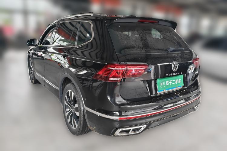 Used Volkswagen Tiguan L 2022 330TSI Automatic Two-Wheel Drive R-Line Enhanced Edition Rear Left 45 Deg
