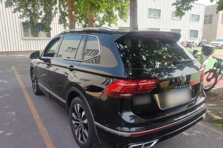 Used Volkswagen Tiguan L 2022 330TSI Automatic Two-Wheel Drive R-Line Enhanced Edition Rear Left 45 Deg