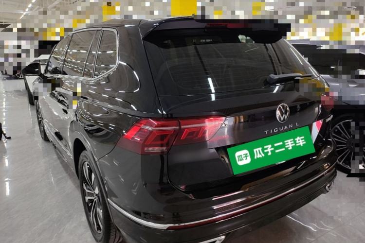 Used Volkswagen Tiguan L 2022 330TSI Automatic Two-Wheel Drive R-Line Enhanced Edition Rear Left 45 Deg