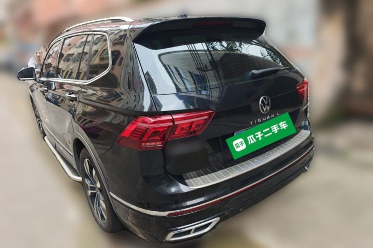 Used Volkswagen Tiguan L 2022 330TSI Automatic Two-Wheel Drive R-Line Enhanced Edition Rear Left 45 Deg