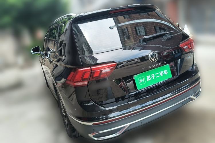 Used Volkswagen Tiguan L 2022 330TSI Automatic Two-Wheel Drive Smart Edition Rear Left 45 Deg