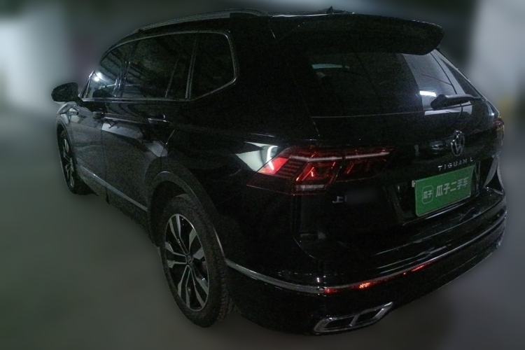 Used Volkswagen Tiguan L 2022 330TSI Automatic Two-Wheel Drive R-Line Enhanced Edition Rear Left 45 Deg
