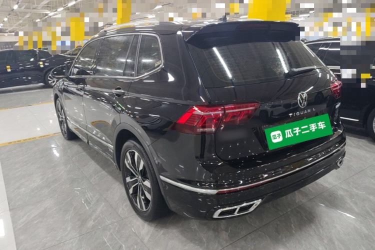 Used Volkswagen Tiguan L 2022 330TSI Automatic Two-Wheel Drive R-Line Enhanced Edition Rear Left 45 Deg