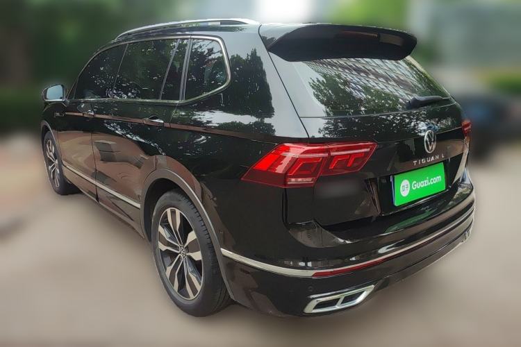 Used Volkswagen Tiguan L 2022 330TSI Automatic Two-Wheel Drive R-Line Enhanced Edition Rear Left 45 Deg